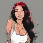 Bhad Bhabie  Art