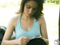 Ariel Rebel blue shirt