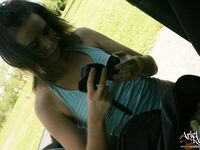 Ariel Rebel blue shirt