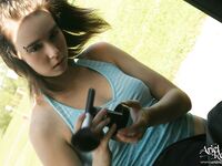 Ariel Rebel blue shirt