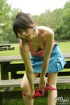 Ariel Rebel blue skirt