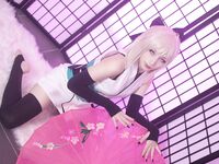 Shiro Kitsune_Souji Okita cosplay