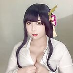 uyuy2907 raiden shogun cosplay