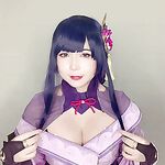 uyuy2907 raiden shogun cosplay