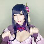 uyuy2907 raiden shogun cosplay