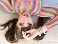 Belle - Rainbow Bunny