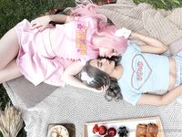 Belle and Friend - Bunny Picnic