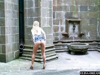 Elisa flashing in Italy