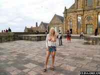 Elisa flashing in Italy