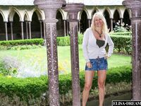 Elisa flashing in Italy