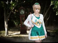 Angie Griffin Cheerleader