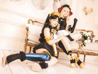Michi Kyunn Ereshkigal photoshoot with Hackee