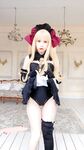 Michi Kyunn Ereshkigal photoshoot with Hackee