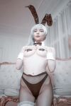 Michi Kyunn Weiss Schnee  Bunny Set