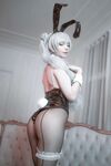 Michi Kyunn Weiss Schnee  Bunny Set