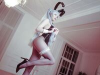 Michi Kyunn Weiss Schnee  Bunny Set