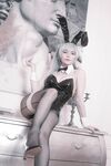Michi Kyunn Weiss Schnee  Bunny Set