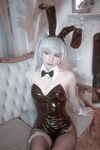 Michi Kyunn Weiss Schnee  Bunny Set
