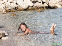 Katya Clover - Nude Boat Girl Boat Beach Swimming Naked