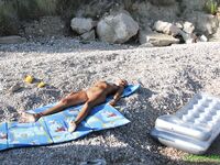 Katya Clover - Nude Boat Girl Boat Beach Swimming Naked