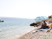 Katya Clover - Exploring Croation Nudist Beaches