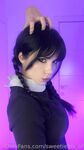 (Cosplay) Sweetie Fox - Wednesday Addams