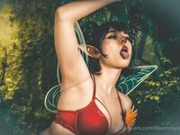 Lillyvinnily Rainy Day Elf Cosplay