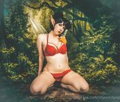 Lillyvinnily Rainy Day Elf Cosplay