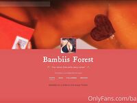 Onlyfans bambiisforest
