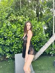 Natalie Roush Black Lingerie