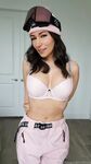 Alinity Nude Snowboard Outfit Strip PPV Onlyfans Set Leaked