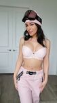 Alinity Snowboard Pussy Strip Tease Fansly Onlyfans Leak