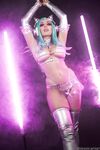 Jessica Nigri Neon Cyber GF SET
