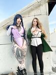 Raven Grim and Nena May Naruto Cosplay