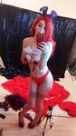 Kelly Jean as Jessica Rabbit behind the scenes part 2