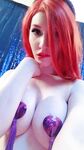 Kelly Jean as Jessica Rabbit behind the scenes part 2