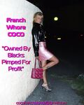 Coco exposed mature french slut whore in captions