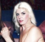 Interracial Gangbang with Coco Mature French Exposed Whore