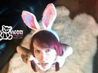 Pornstar Haven Moss Makes A Cute Little Bunny