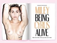 Miley Cyrus Naked album