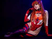 Asuka jumpsuit Cute Rawr