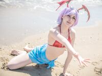 Beach Lilith & Morrigan