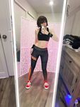 Workout Makoto Selfies