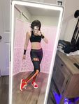 Workout Makoto Selfies