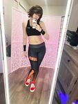 Workout Makoto Selfies