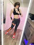 Workout Makoto Selfies