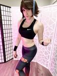 Workout Makoto Selfies