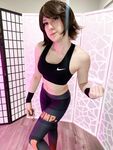 Workout Makoto Selfies