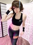 Workout Makoto Selfies