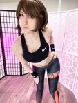 Workout Makoto Selfies